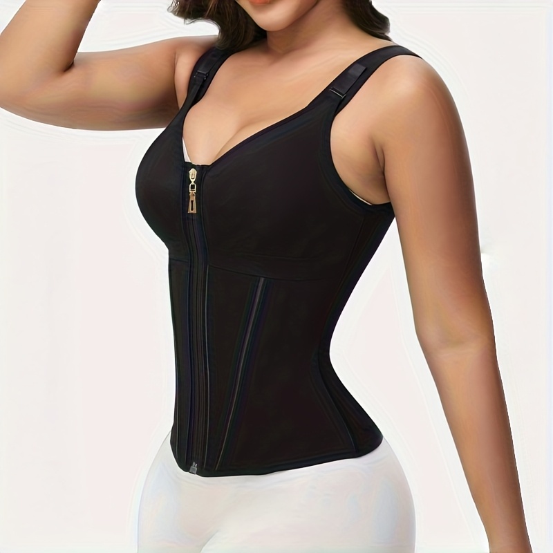 Atmungsaktiver Shapewear-Body mit Reißverschluss 3