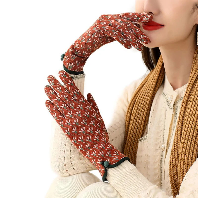 Damen-Touchscreen-Handschuhe