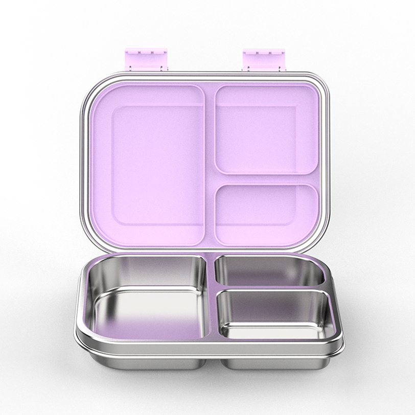 Bento-Brotdose aus Edelstahl für Kinder 4