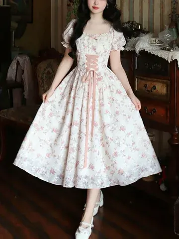 Spitzen-Feenkleid