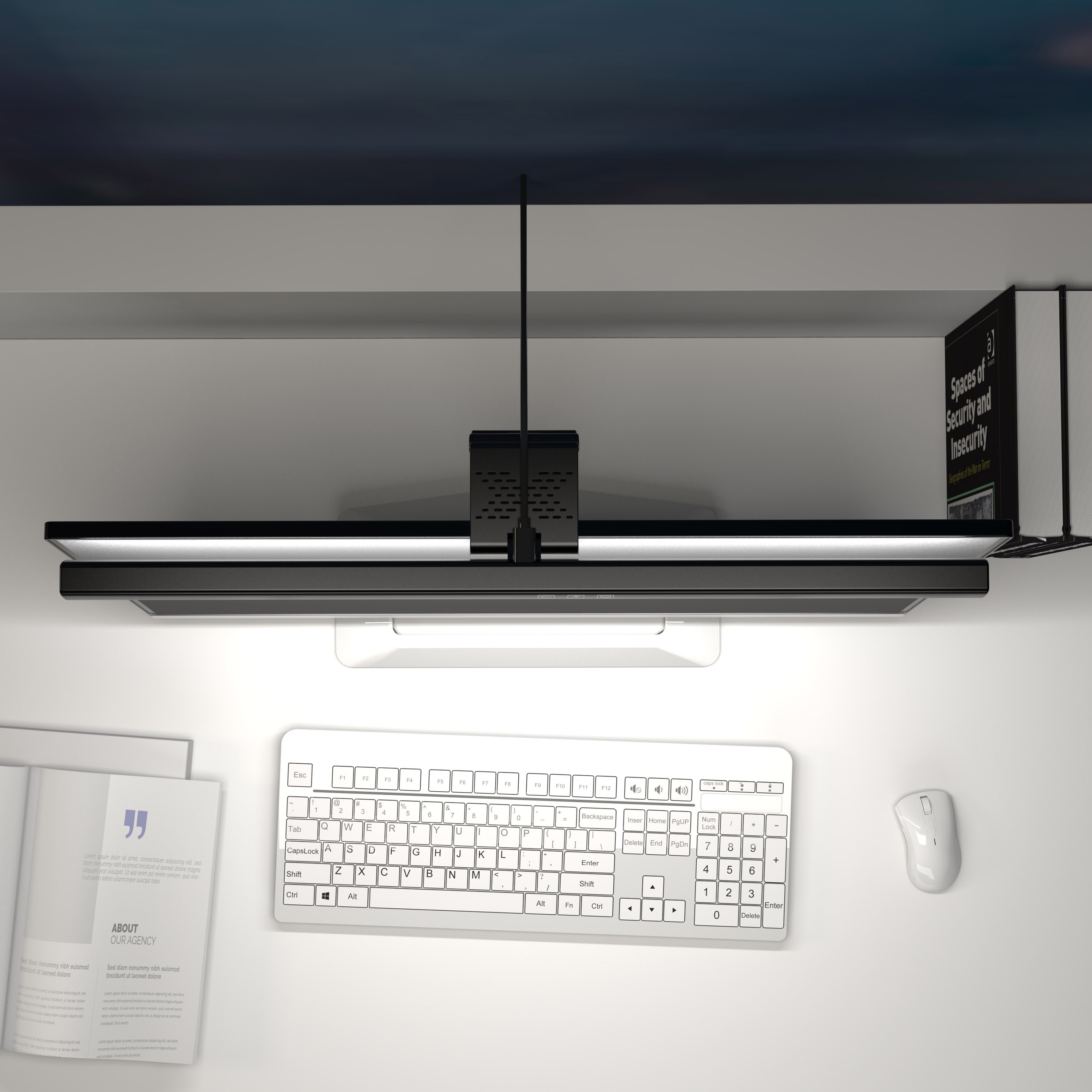Monitor-Lampe 2