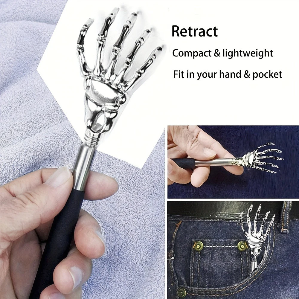 Teleskop Rückenmassagegerät mit Gummigriff 4