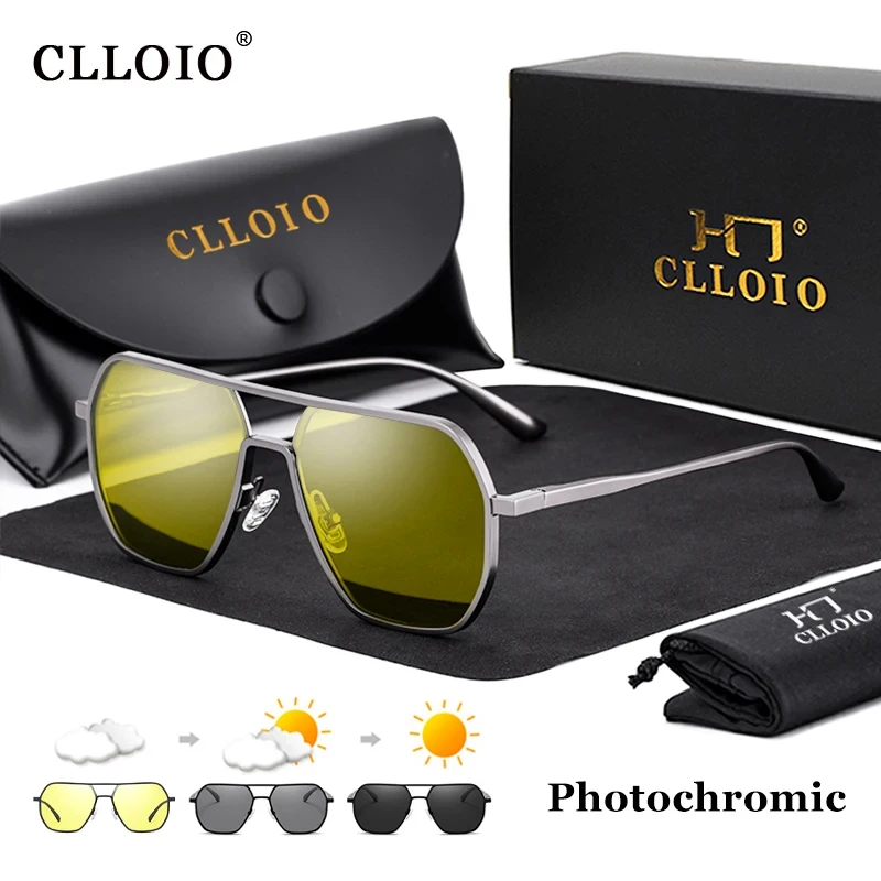 Polarisierte Photochrome Sonnenbrille aus Aluminium 2