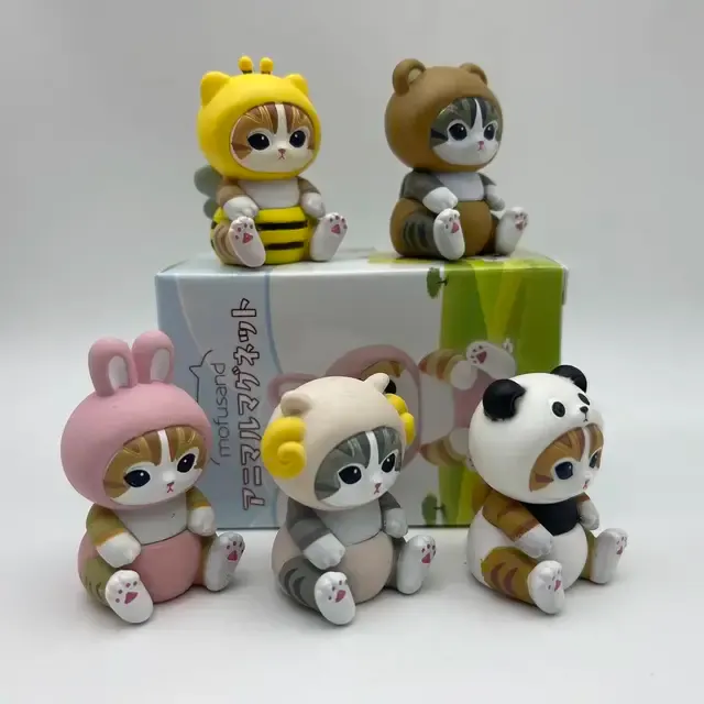 PVC-Mini-Figuren-Set 4