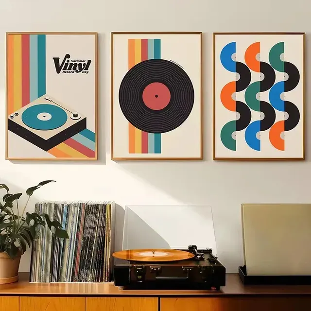 Vinyl-Schallplatten-Poster 2