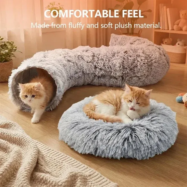 Katzentunnel-Bett 2