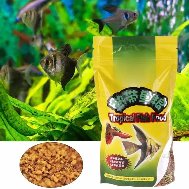 Fischfutter-Körnchen 2