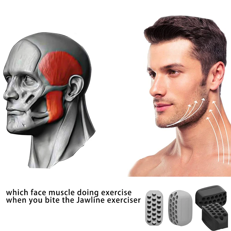 Silikon Kiefertrainer für Jawline-Definition 4