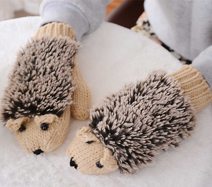 Igel-Handschuhe