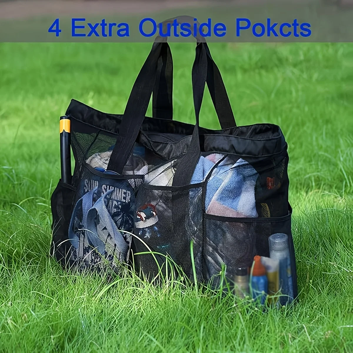 Netz-Strandtasche 4