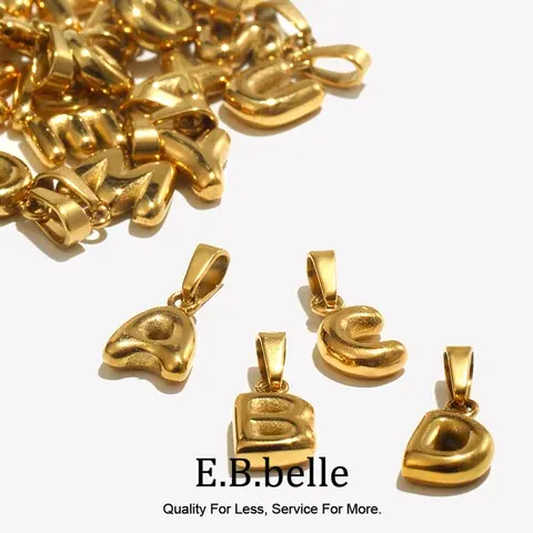 Buchstaben Charm-Anhänger
