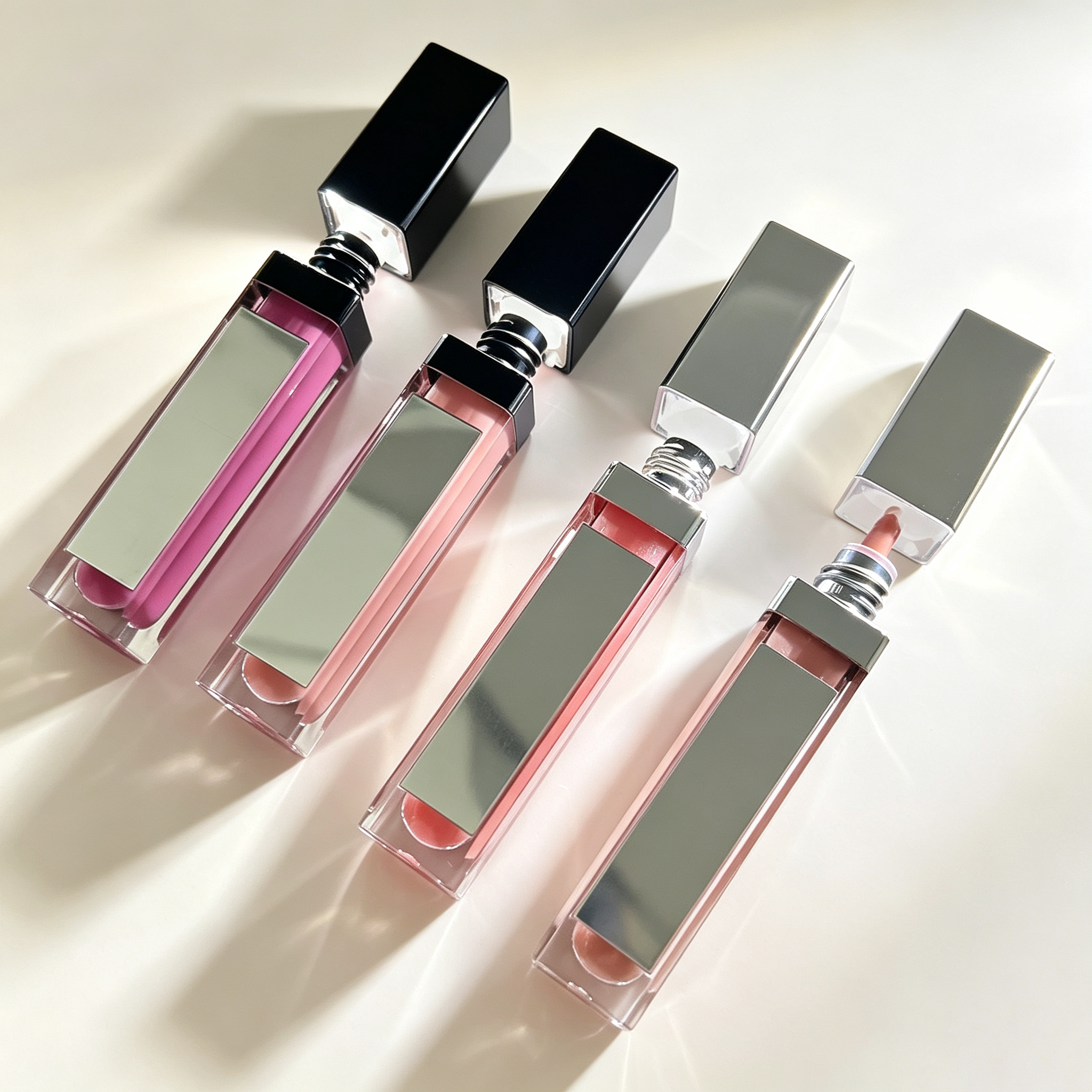 LED-Lipgloss mit Spiegel