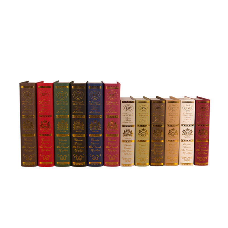 Luxuriöse Fake-Bücher Fensterdeko