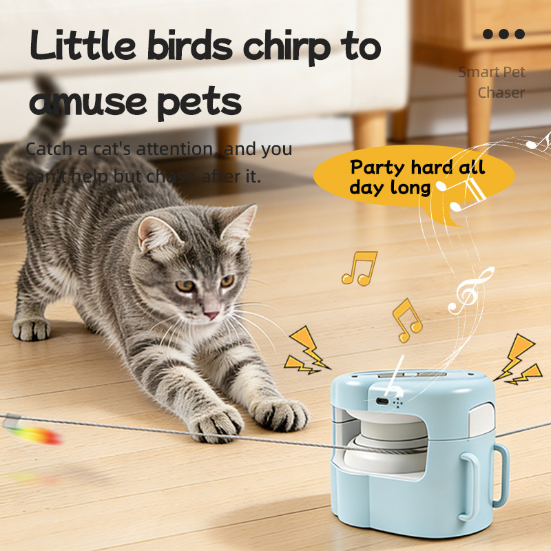 Automatisches Katzenspielzeug Maus mit Fernbedienung 3