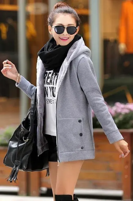 Damen-Plüschjacke 3