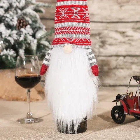 Weihnachts-Flaschenhülle