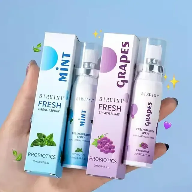 Litschi-Pfirsich Mundspray zur Erfrischung 3