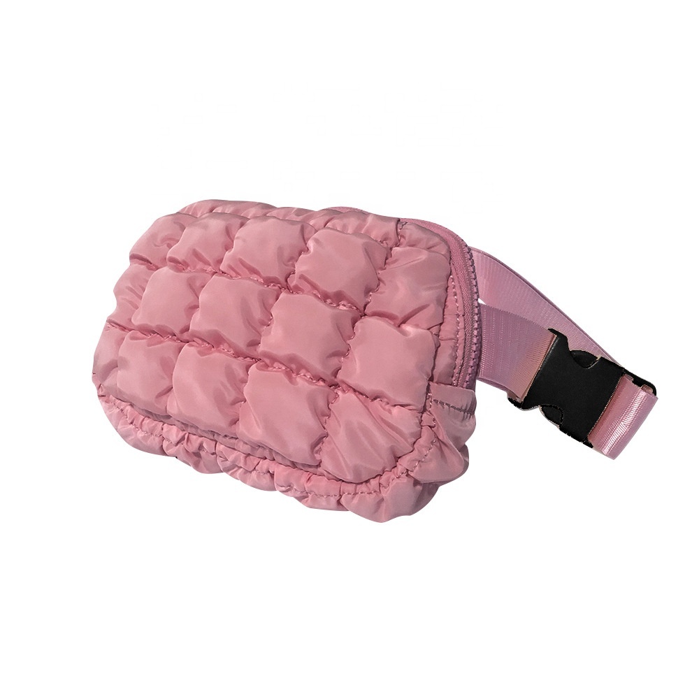 Gesteppte Damen Puffer Bauchtasche zum Umhängen 3