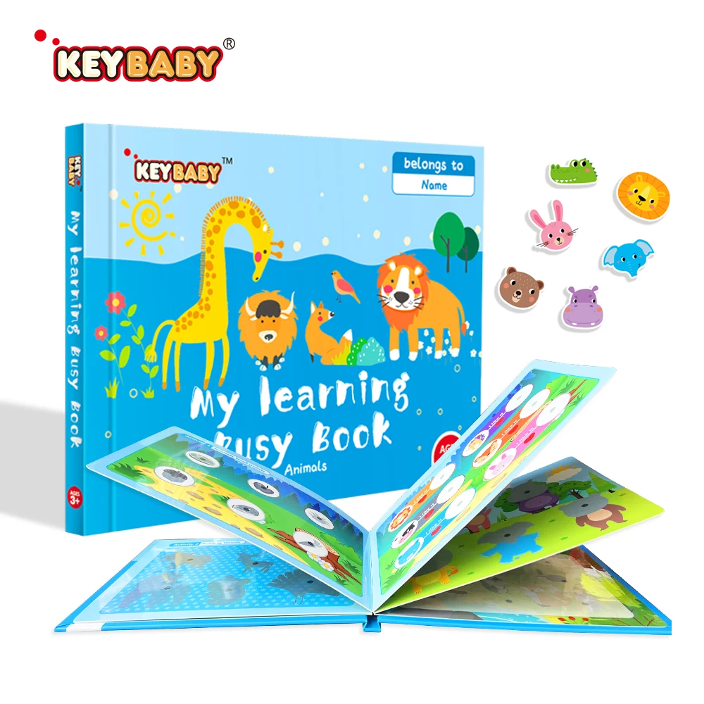 Lern-Aktivitätsbuch mit Dinosauriern für Kleinkinder