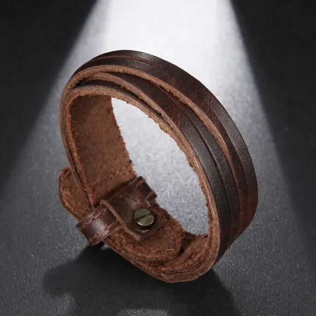 Geflochtenes Lederarmband 3