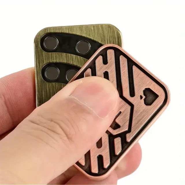 Metallischer Schädel-Fidget-Slider 4