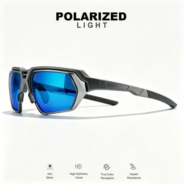 Photochrome Polarisierte Herren-Sonnenbrille 4