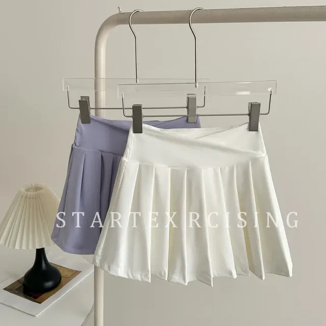 Tennis-Skort mit hoher Taille 3