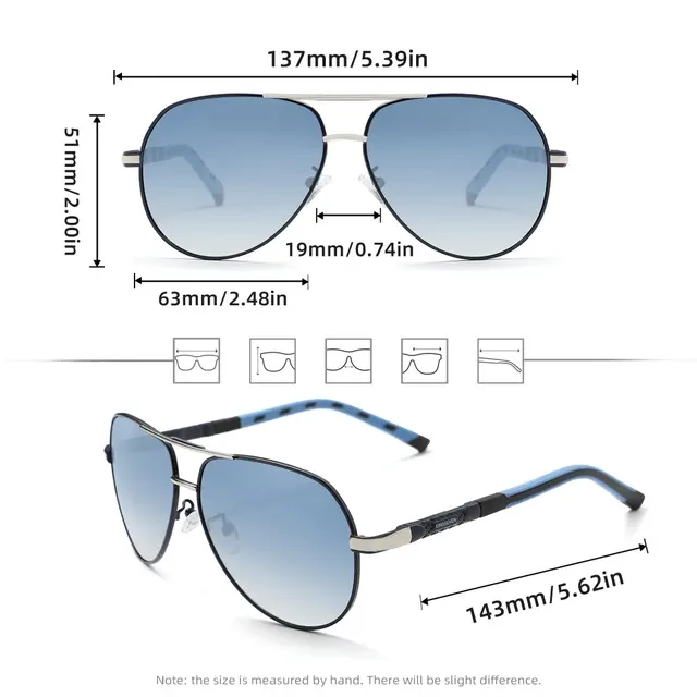 polarisierte Pilotenbrille 4