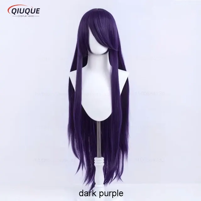 Hitzebeständige Cosplay-Perücke 100 cm Glatt 4