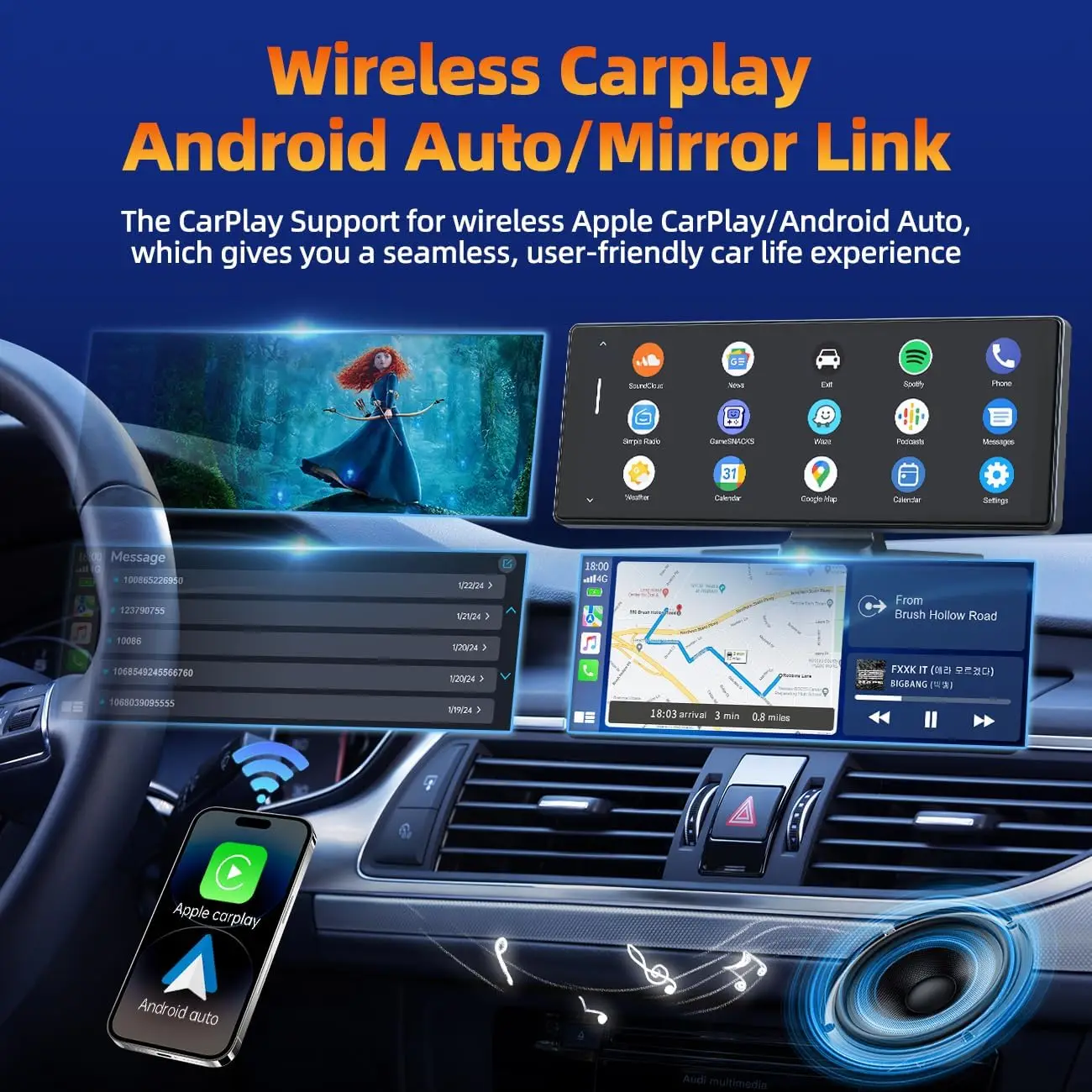 CarPlay-Bildschirm 4