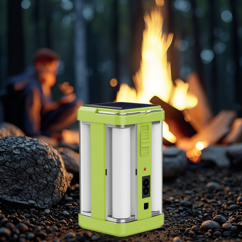 Wiederaufladbare magnetische LED-Campinglaterne 4