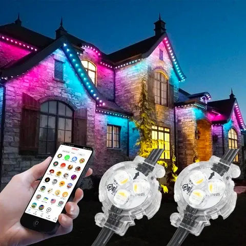 RGB LED Pixel Lichterkette wasserdicht
