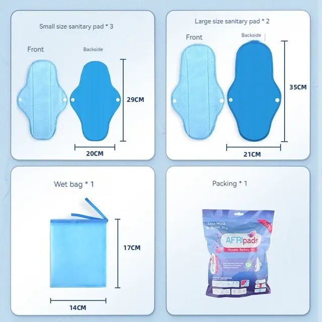 Waschbare Menstruationseinlagen 4
