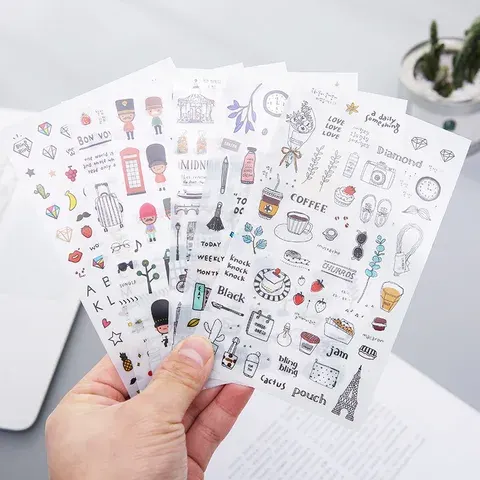 Tagebuch-Sticker