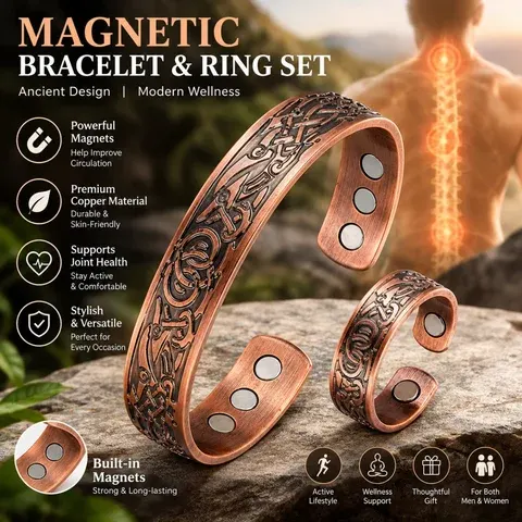 Kupfer-Magnetarmband