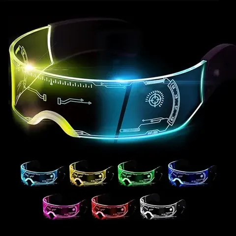 Cyberpunk-Visierbrille