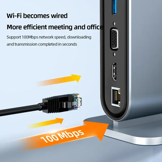 USB-C-Dockingstation 100 W mit 4K-HDMI 4