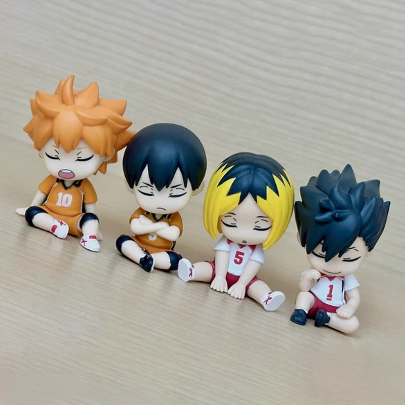 Kawaii Anime Volleyball Actionfigur Set 2
