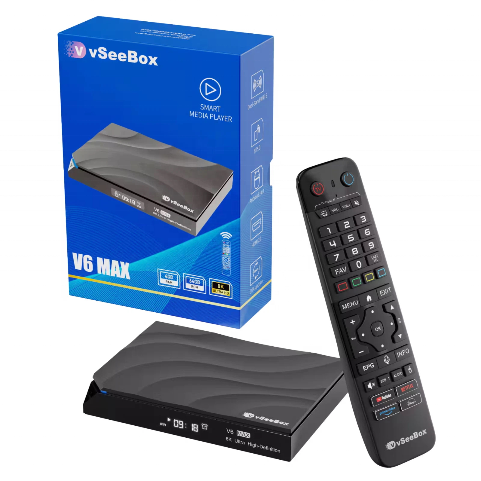 Große Android 14 TV Box für schnelles Streaming 2
