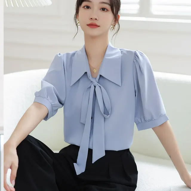 Chiffonbluse 1
