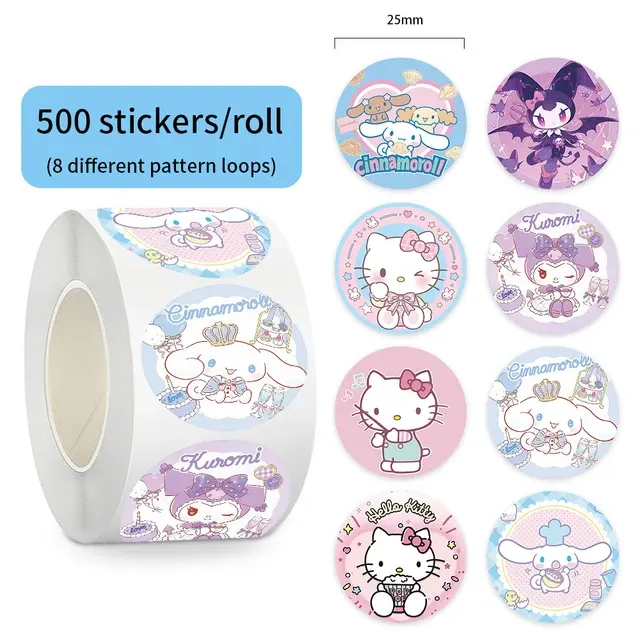 Kawaii-Aufkleber-Rolle 2