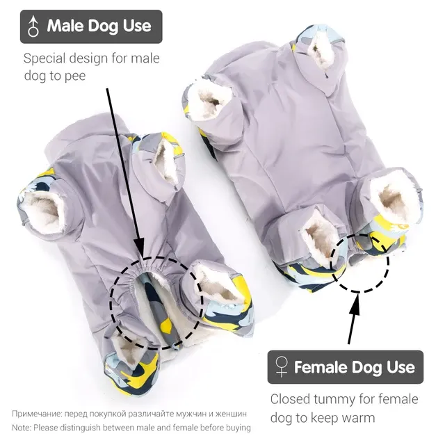 wasserdichte Hundejacke 3