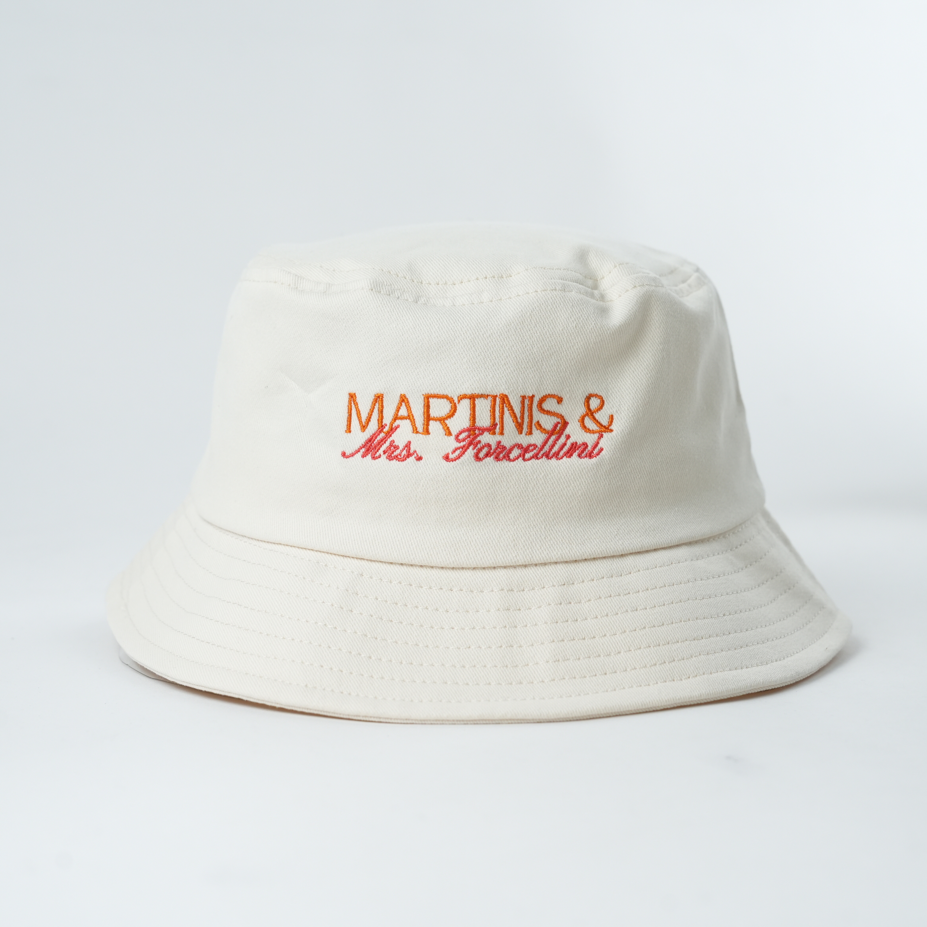 Bunter Damen Bucket Hat mit Stickerei 2