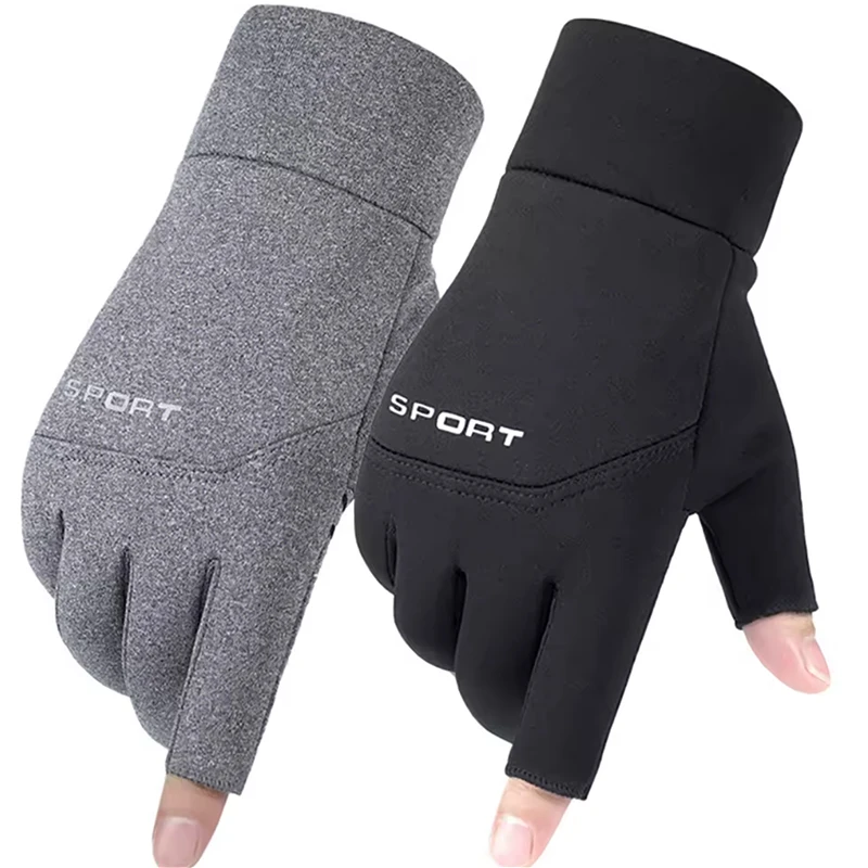 Wasserdichte Winter-Angelhandschuhe mit Touchscreen