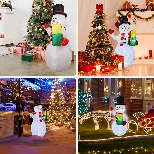 Aufblasbarer Weihnachtsschneemann 3