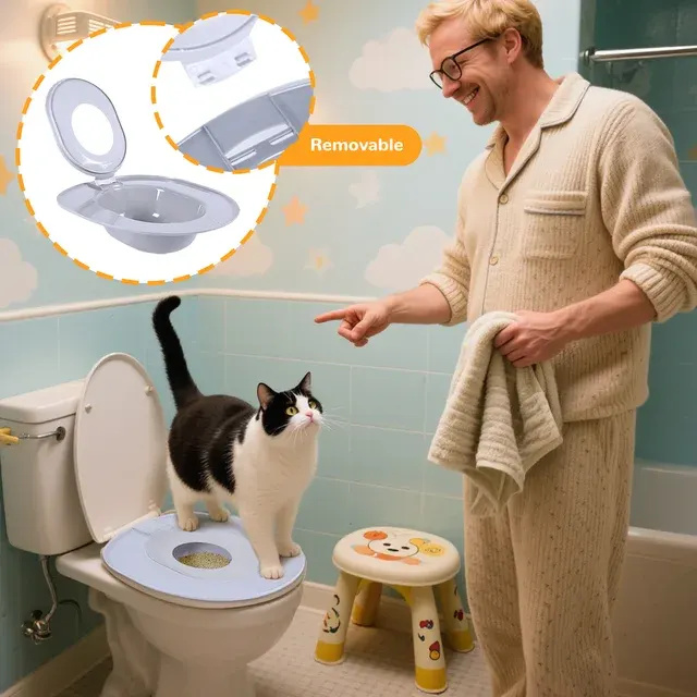 Katzen-Toilettentrainingsset 1