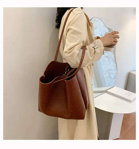 Westernstil Premium Umhängetasche Shopper