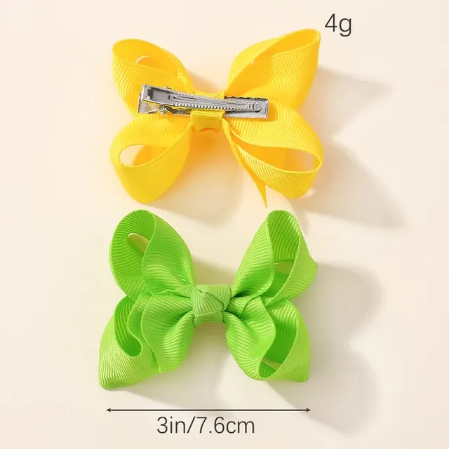 Haarschleife mit Clip 3