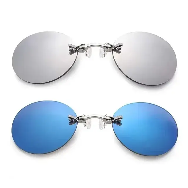 Clip-On Nasenbrille ohne Rahmen Vintage 4
