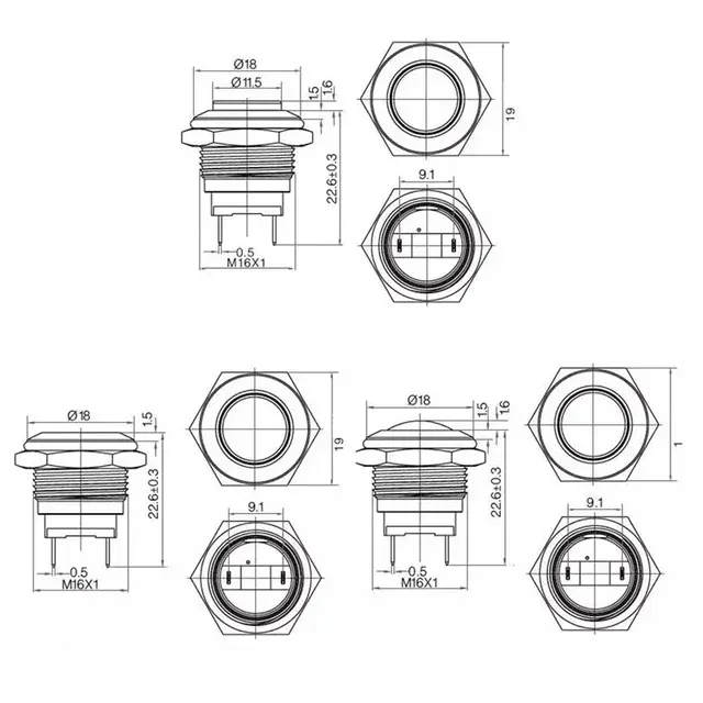 Wasserdichter Taster 2
